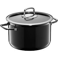 WMF- Wysoki garnek FTec Compact black 24cm.czarny