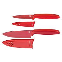 WMF - Zestaw 2 noży kuchennych Touch, czerwony