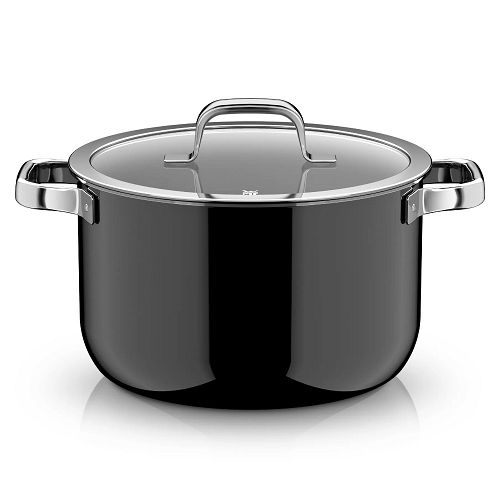 WMF - Fusiontec Mineral Pro - Garnek wysoki z pokrywką - 24 cm - Black